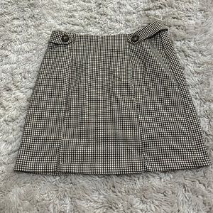 Very j Boutique Checkered Skirt